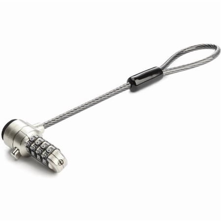 StarTech 6" K Slot Combination Expansion Laptop Security Cable Lock