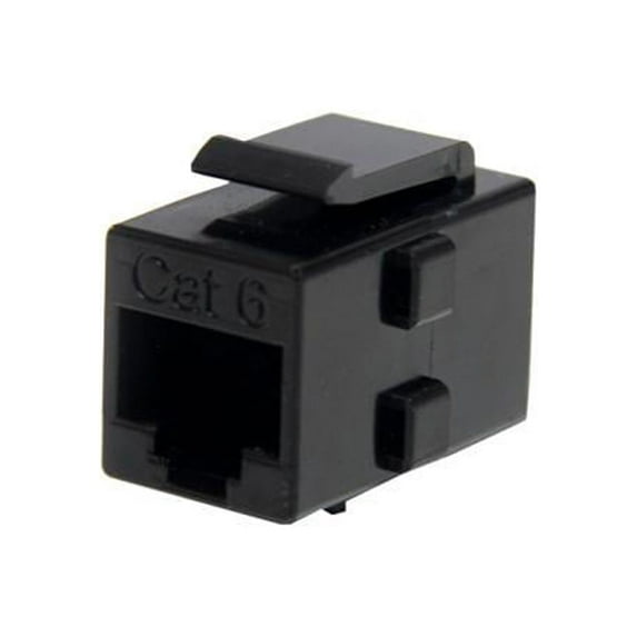 StarTech.com C6KEYCOUPLER Cat 6 RJ45 Keystone Jack Network Coupler, F/F