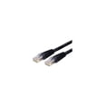 thumbnail image 1 of StarTech 1ft CAT6 Ethernet Cable - Black CAT 6 Gigabit Ethernet Wire -250Mhz 100W PoE RJ45 UTP Molded Network Patch Cord with Strain Relief (C6PATCH1BK), 1 of 3