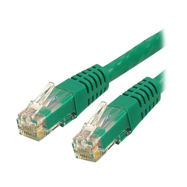 StarTech.com C6PATCH2GN 2 ft. Cat 6 Green Molded Cat6 UTP Patch Cable