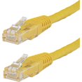 thumbnail image 1 of StarTech 3ft CAT6 Ethernet Cable - Yellow CAT 6 Gigabit Ethernet Wire -250Mhz 100W PoE RJ45 UTP Molded Network Patch Cord with Strain Relief (C6PATCH3YL), 1 of 6