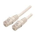 thumbnail image 1 of StarTech 5ft CAT6 Ethernet Cable - White CAT 6 Gigabit Ethernet Wire -250Mhz 100W PoE RJ45 UTP Molded Network Patch Cord with Strain Relief (C6PATCH5WH), 1 of 4
