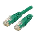 thumbnail image 1 of StarTech 7ft CAT6 Ethernet Cable - Green CAT 6 Gigabit Ethernet Wire -250Mhz 100W PoE RJ45 UTP Molded Network Patch Cord with Strain Relief (C6PATCH7GN), 1 of 4