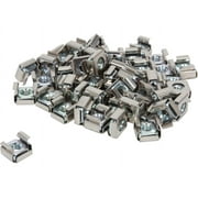 StarTech.com CABCAGENUTS6 50 Pkg M6 Cage Nuts for Server Rack Cabinet