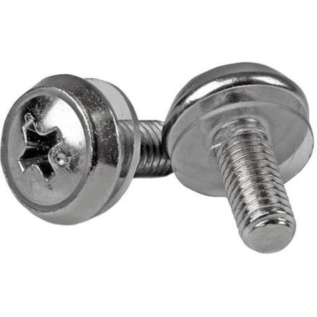 StarTech.com M5 Mounting Screws for Server Rack Cabinet - Computer Assembly Screw - 50 / Pack