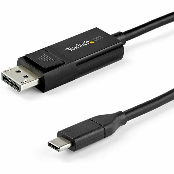 StarTech 3.3ft 8K USB C to DisplayPort 1.4 Thunderbolt 3 Cable CDP2DP141MBD