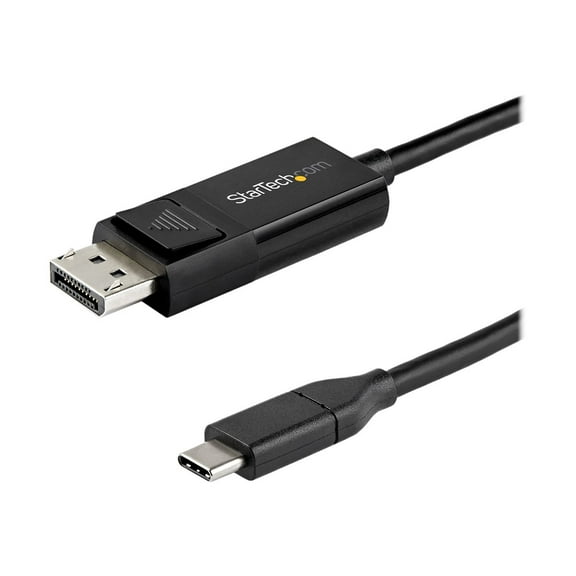 StarTech 3.3ft 8K USB C to DisplayPort 1.4 Thunderbolt 3 Cable CDP2DP141MBD