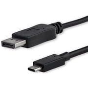 CDP2DPMM6B 6 ft. Black USB-C to DisplayPort Adapter Cable - 4K at 60 Hz