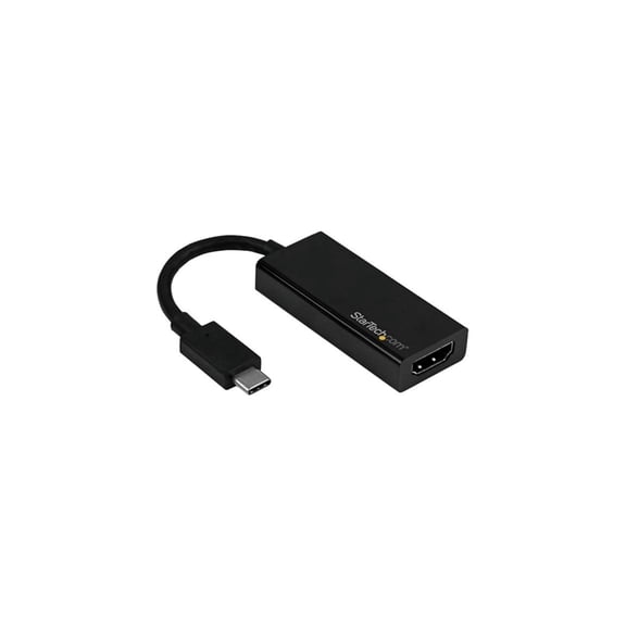 StarTech.com CDP2HD4K60 USB C to HDMI Adapter - 4K 60Hz - Thunderbolt 3 Compatible - USB-C Adapter - USB Type C to HDMI Dongle Converter