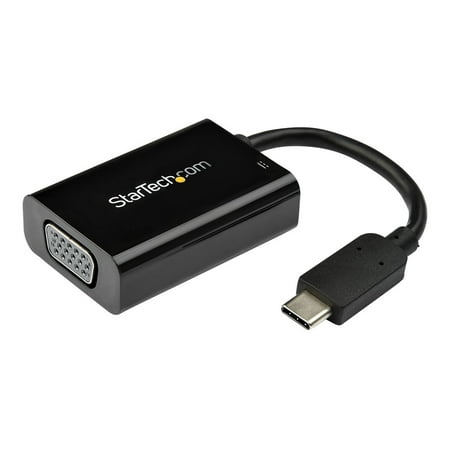 StarTech USB-C to VGA Video Adapter with USB Power Delivery - 2048x1280