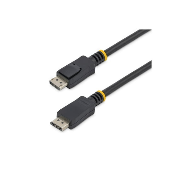 StarTech 20' Male DisplayPort Cable with Latches, 26 AWG