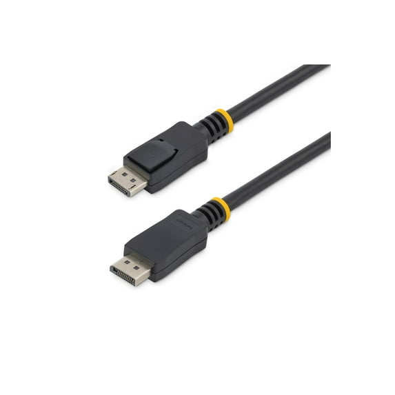 StarTech 20' Male DisplayPort Cable with Latches, 26 AWG