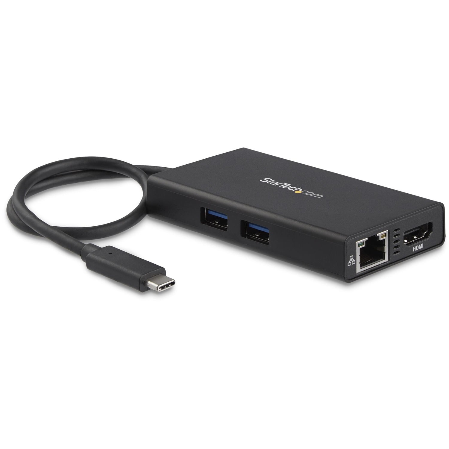 USB C Hub Detachable Cable  1G Ethernet, 4K HDMI, 100W PD, USB