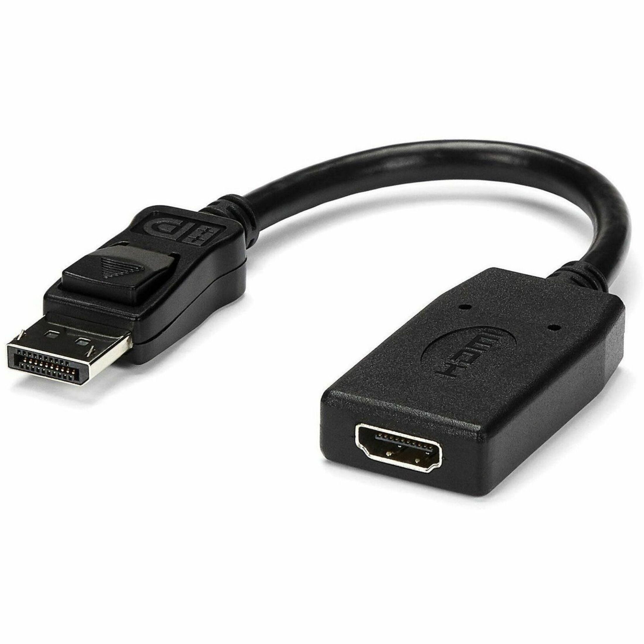 StarTech.com DP2HDMI DisplayPort to HDMI Video Converter Cable