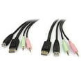 thumbnail image 1 of StarTech.com DP4N1USB6 6 ft. 4 in 1 USB Display Port KVM Switch Cable, 1 of 1
