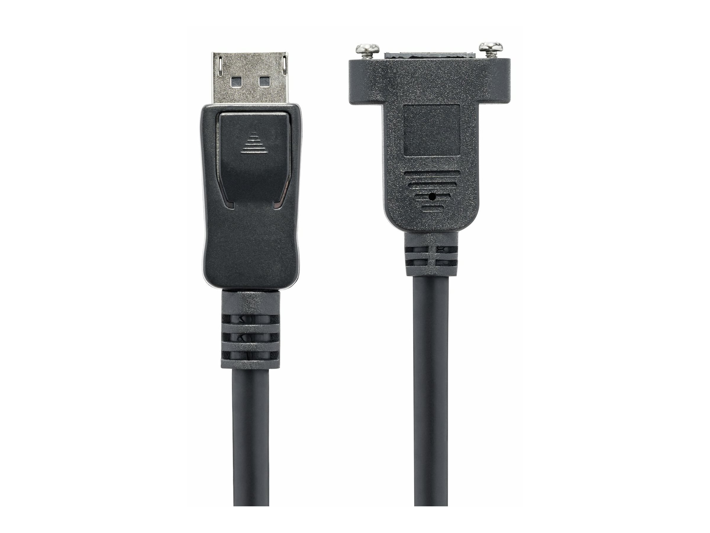 StarTech 3ft DisplayPort Panel Mount Cable - F/M