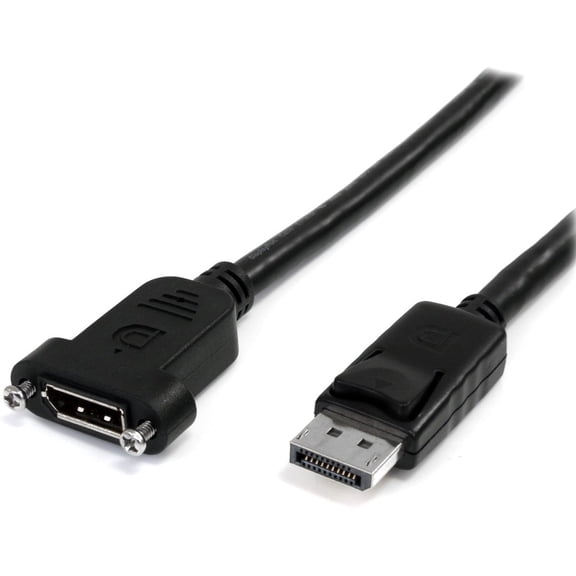 StarTech 3ft 20 pin DisplayPort Extension Panel Mount Cable - M/F