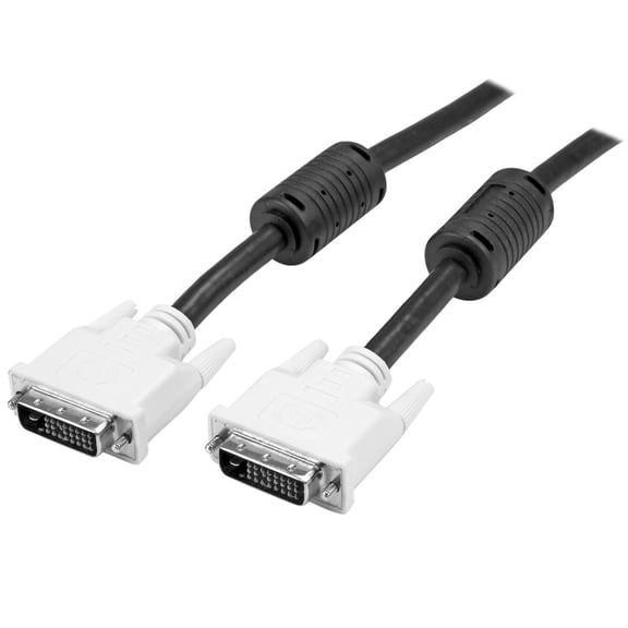 StarTech.com DVIDDMM6 Dual Link DVI Cable - 6 ft - Male to Male - 2560x1600 - DVI-D Cable - Computer Monitor Cable - DVI Cord - Video Cable