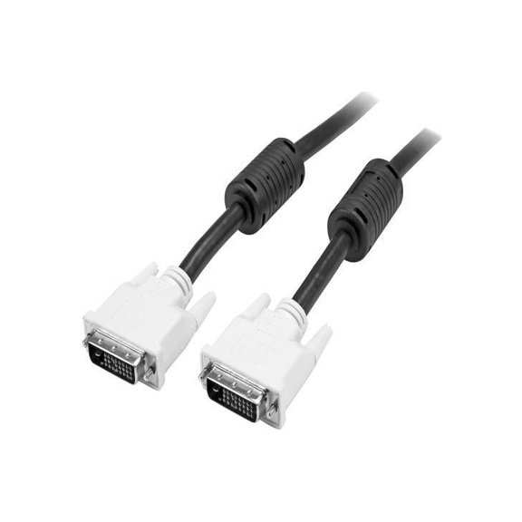 StarTech.com DVIDDMM6 Dual Link DVI Cable - 6 ft - Male to Male - 2560x1600 - DVI-D Cable - Computer Monitor Cable - DVI Cord - Video Cable