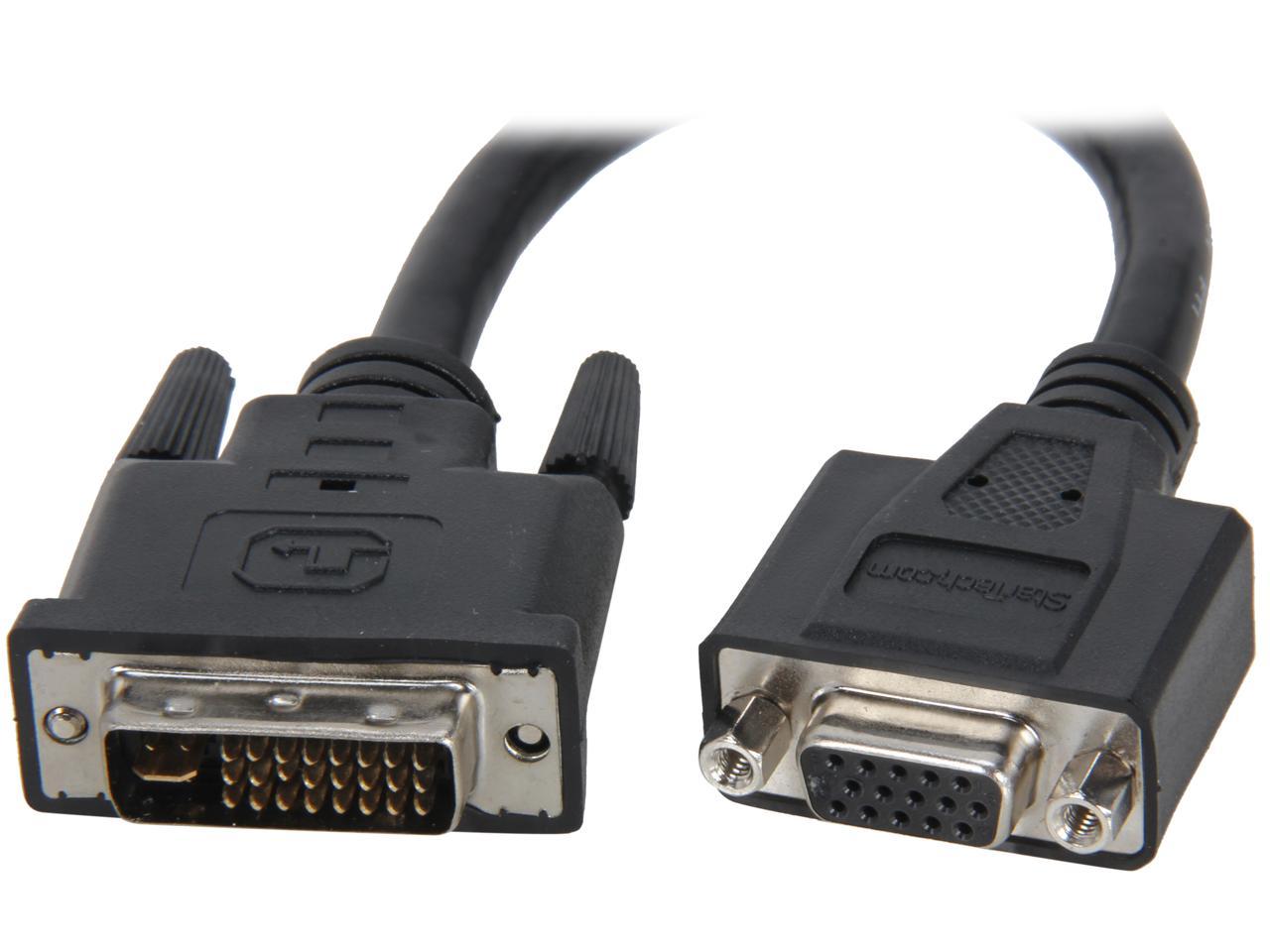 StarTech.com DVIVGAMF8IN 8" DVI to VGA Cable Adapter - DVI-I Male to VGA Female - image 1 of 3