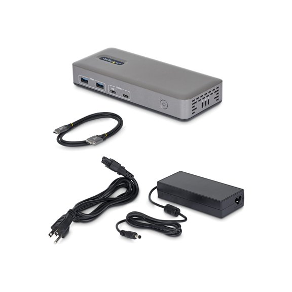 StarTech.com - Docking station - for laptop - USB-C 3.2 Gen 2 - 2 x DP, HDMI - 1GbE