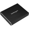 thumbnail image 1 of StarTech.com Dual M.2 Enclosure, RAID, M.2 SATA SSD Enclosure, USB 3.1 (10 Gbps), USB-C & USB-A External Enclosure, Aluminum, 1 of 11