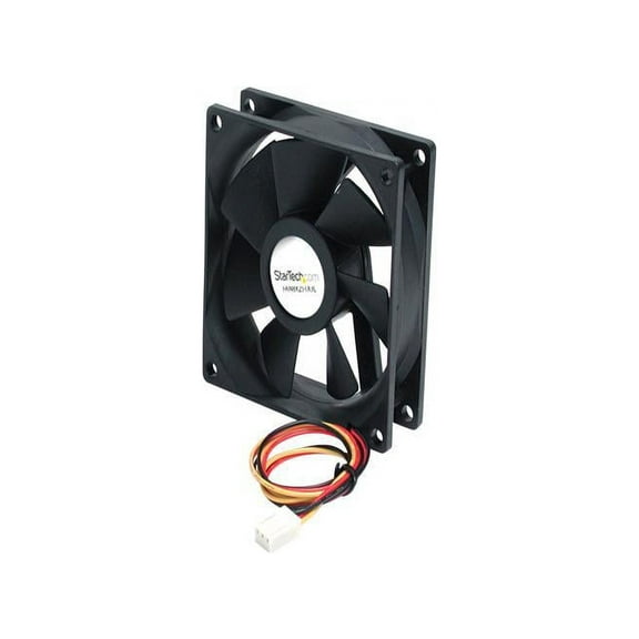 StarTech 80x25mm Ball Bearing Quiet Computer Case Fan w/ TX3 Connector