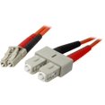 thumbnail image 1 of StarTech 1m Multimode Duplex 62.5/125 LSZH Fiber Optic Cable - LC/SC, 1 of 3