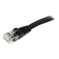 thumbnail image 1 of StarTech.com Flat Molded Cat 5e UTP Patch Cable - Patch cable - RJ-45 (M) to RJ-45 (M) - 3 ft - CAT 5e - molded - black, 1 of 2