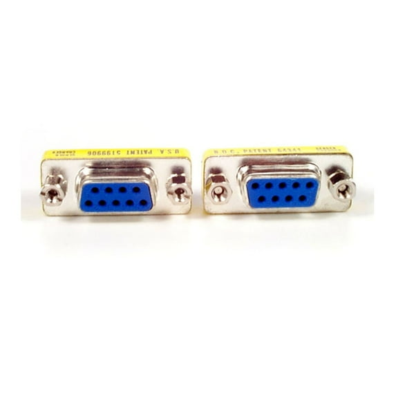 StarTech.com GC9SF Slimline DB9 Serial Gender Changer - F/F