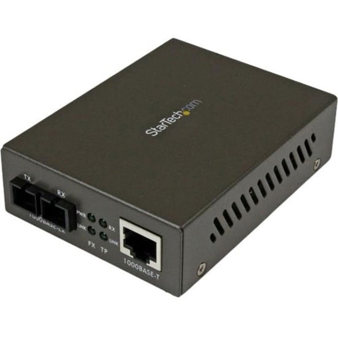 Primeda Gigabit Ethernet Fiber Media Converters, A Pair of 10/100/10