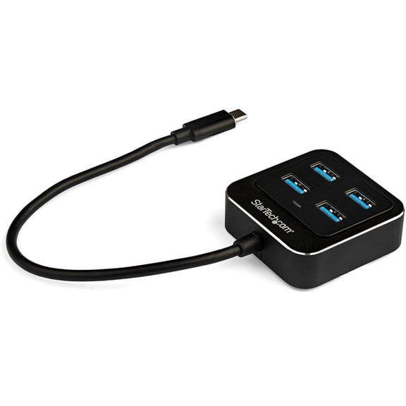 StarTech 4-Port USB-C to USB 3.1 Gen 2 Hub - 10Gbps - Bus Powered