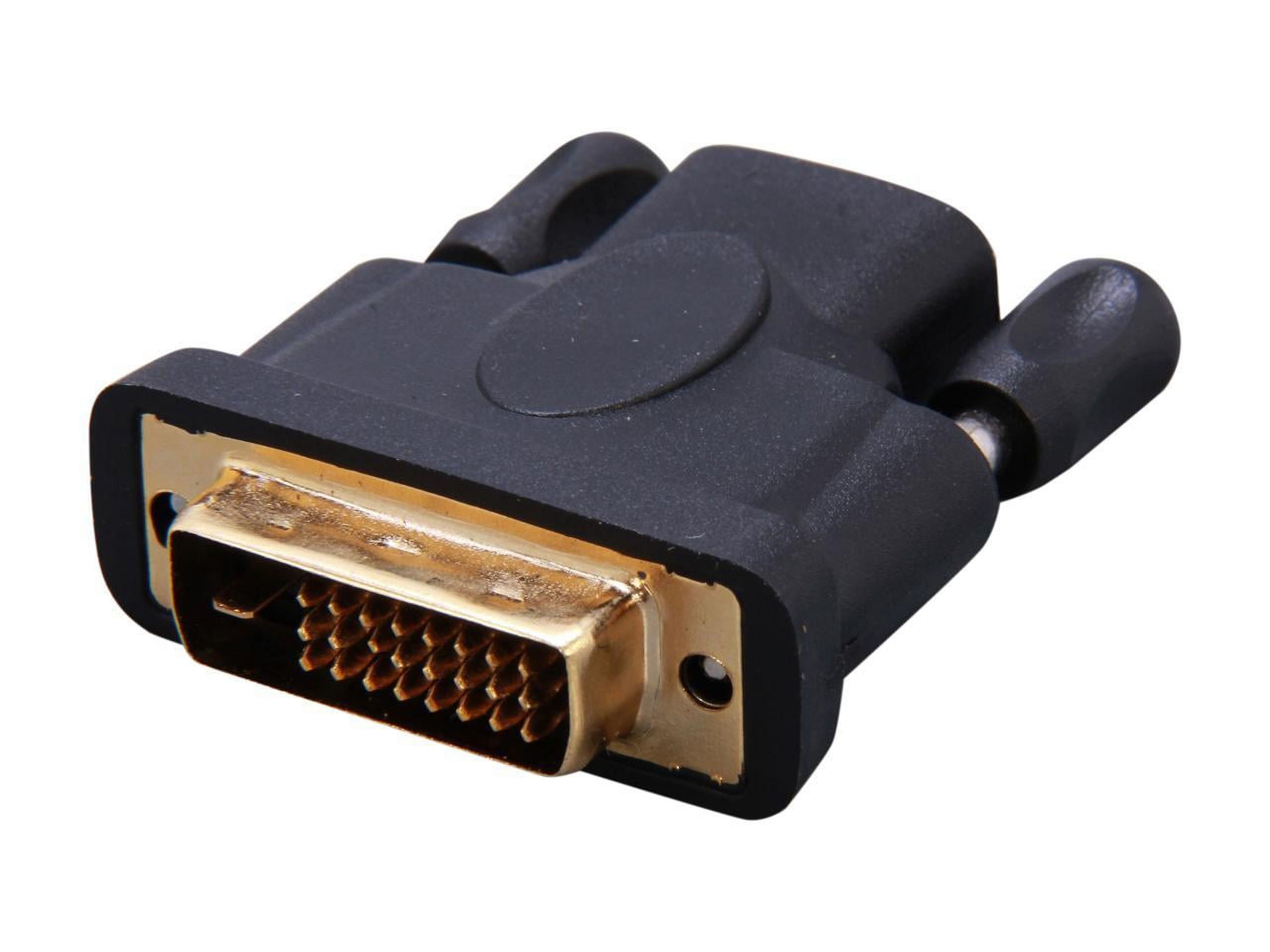 Monoprice DisplayPort 1.2a to 4K HDMI, Dual Link DVI, and VGA Passive  Adapter, Black 