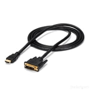 6ft HDMI to DVI D Adapter Cable - Bi-Directional - HDMI to DVI or DVI to HDMI Adapter for Your Computer Monitor