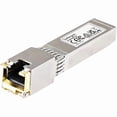 thumbnail image 1 of StarTech.com HP 813874-B21 Compatible SFP+ Module - 10GBASE-T Copper SFP Transceiver - Lifetime Warranty - 10 Gbps - Maximum Transfer Distance: 30 m (98.4 ft.) - 100% compatibility with HP 813874-B21, 1 of 5
