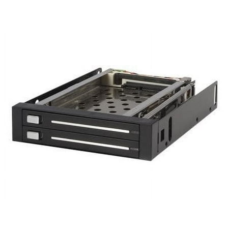2 DRIVE 2.5IN TRAYLESS HOT SWAP SATA MOBILE RACK BACKPLANE