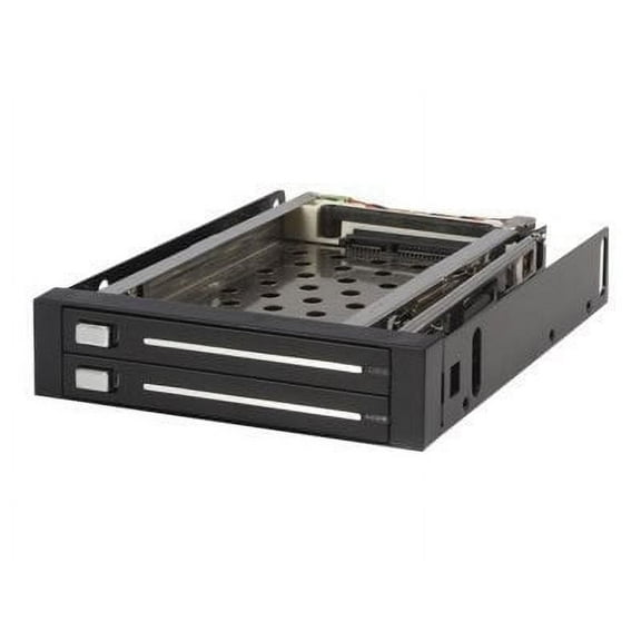 2 DRIVE 2.5IN TRAYLESS HOT SWAP SATA MOBILE RACK BACKPLANE