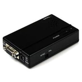 StarTech.com  High Resolution VGA to Composite or S-Video Converter - Black