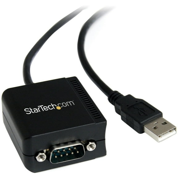 StarTech 1 Port FTDI USB to Serial RS232 Adapter Cable w/ Optical Isolation