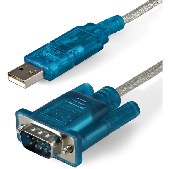 StarTech 3' USB To RS232 DB9 Serial Adapter Cable ICUSB232SM3