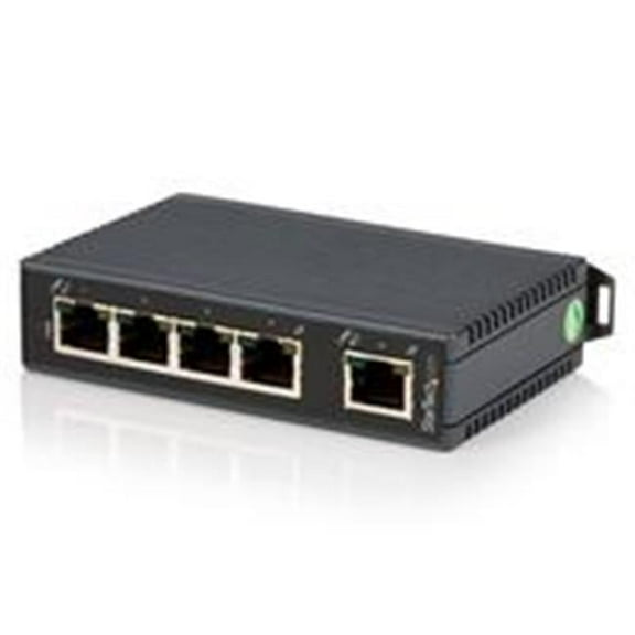 StarTech.com IES5102 5 Port Industrial Ethernet DIN Rail Mountable Switch