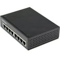 thumbnail image 1 of StarTech Industrial 8 Port Gigabit PoE Switch 30W Power Over Ethernet Switch GbE POE+ Network Switch Unmanaged IP-30 TAA IESC1G80UP, 1 of 4