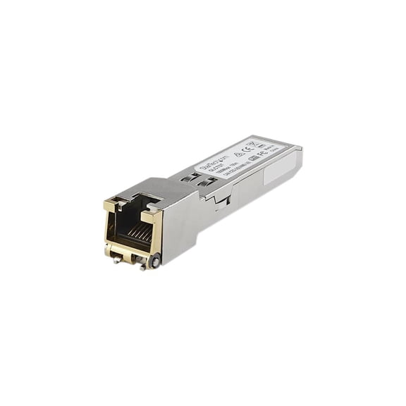 StarTech Juniper SFP-1GE-T Compatible SFP 1000Base-T Fiber Optical Transceiver