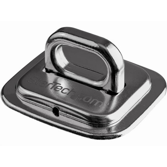StarTech.com LTANCHOR Laptop Cable Lock Anchor - Steel - Computer Security Cable Anchor - Desk Mount Security Anchor Point - Screw-On Lock Anchor