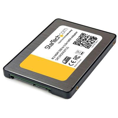 Startech M.2 Ssd To 2.5in Sata Iii Adapter - Ngff Solid State Drive Converter With Protective Housing (sat2m2ngff25)