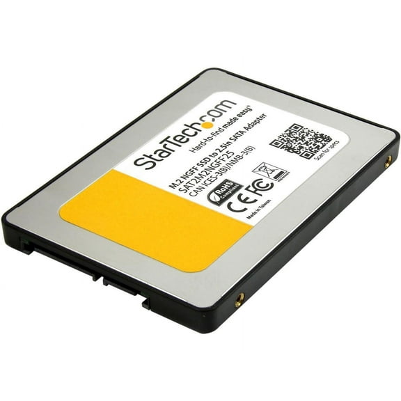 Startech M.2 Ssd To 2.5in Sata Iii Adapter - Ngff Solid State Drive Converter With Protective Housing (sat2m2ngff25)