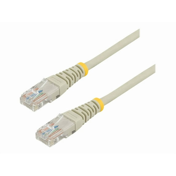 StarTech 15ft Gray Molded Cat5e UTP Patch Cable
