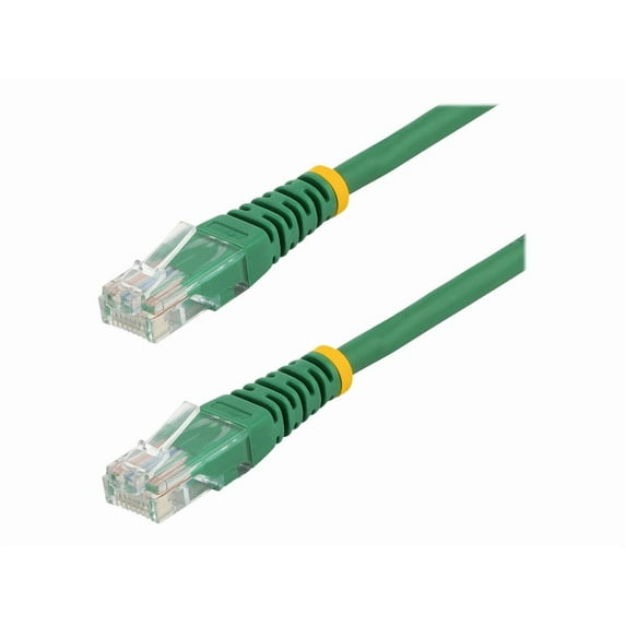 StarTech 1 ft Green Molded Cat5e UTP Patch Cable