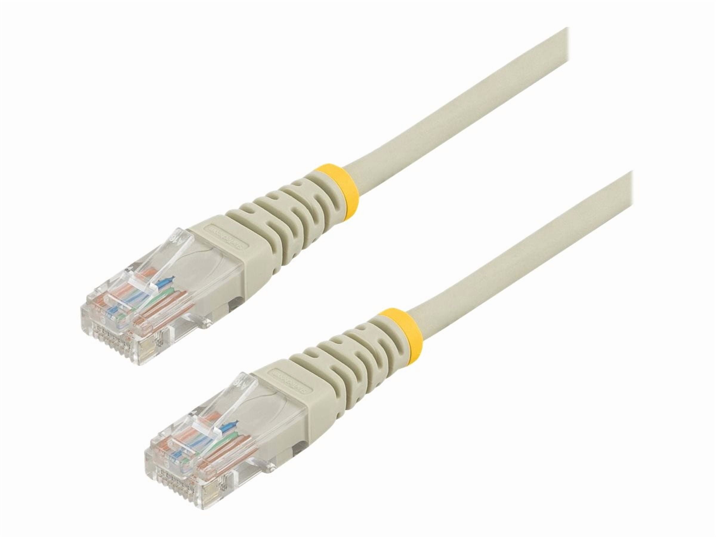 StarTech 6ft Gray Molded Cat5e UTP Patch cable