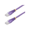 thumbnail image 1 of StarTech.com 6 ft Cat5e Patch Cable with Molded RJ45 Connectors - Purple - Cat5e Ethernet Patch Cable - 6ft UTP Cat 5e Patch Cord (M45PATCH6PL) - Patch cable - RJ-45 (M) to RJ-45 (M) - 6 ft - UTP - CAT 5e - molded - purple, 1 of 4